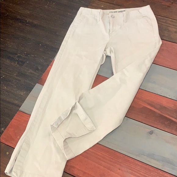 low rise capri pants